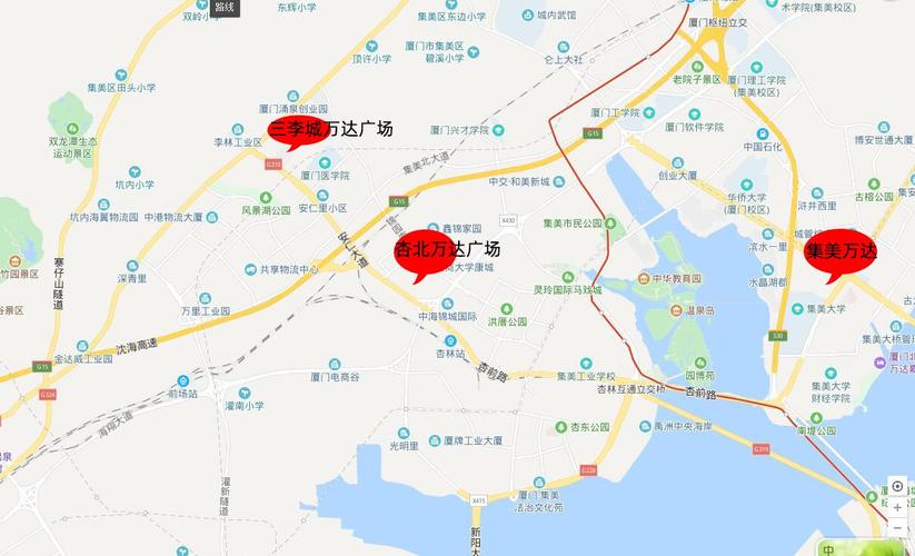 集美区政府到万达广场怎么走?集美万达广场停车收费-图3 集美区政府到万达广场怎么走?集美万达广场停车收费-图3