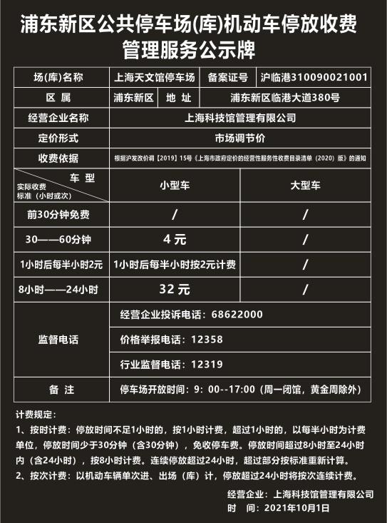 上海十大最难开的停车场？环球 上海停车收费标准