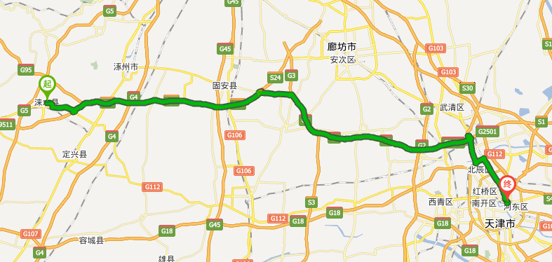 天津到石家庄路线及过路费?天津到河北高速收费-图2 天津到石家庄路线及过路费?天津到河北高速收费-图2