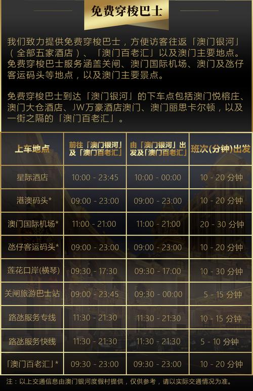 澳门穿梭巴士攻略?澳门免费巴士收费标准-图2 澳门穿梭巴士攻略?澳门免费巴士收费标准-图2