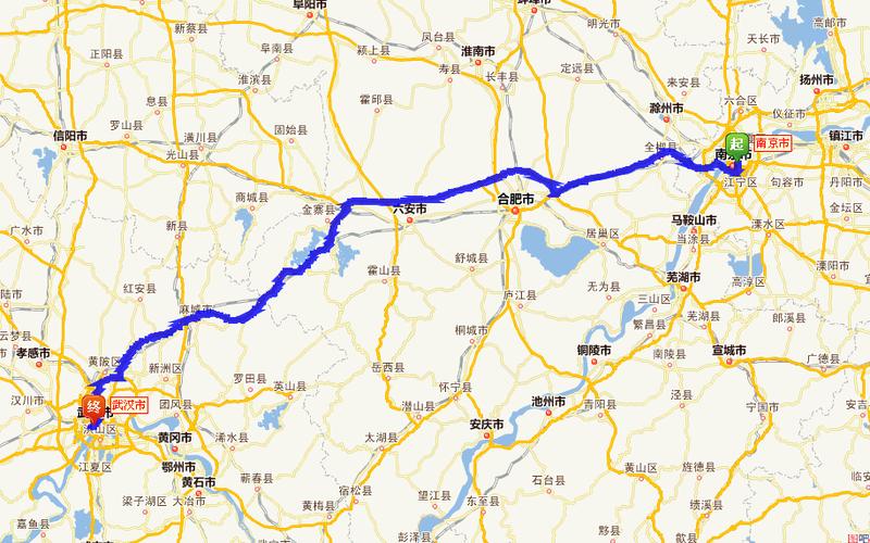 南京到武汉自驾途经哪些地方？南京到武汉多少收费站