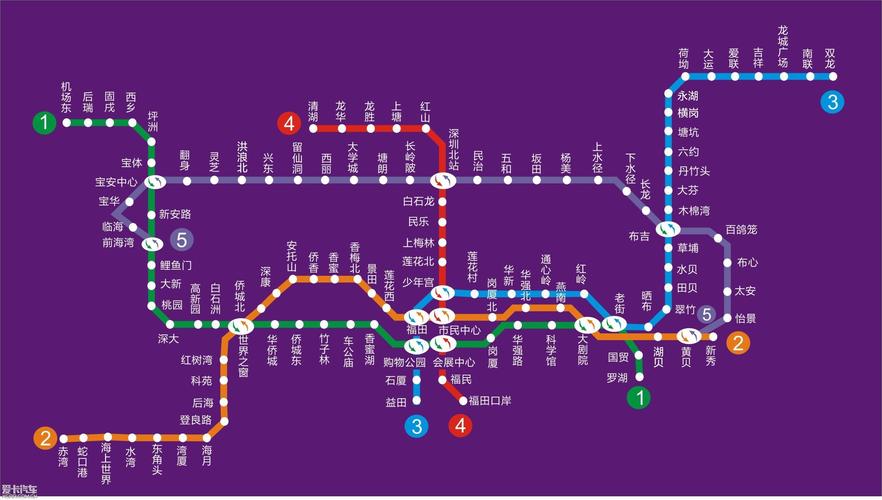 深圳地铁乘车优惠攻略?深圳地铁线路图及收费-图2 深圳地铁乘车优惠攻略?深圳地铁线路图及收费-图2