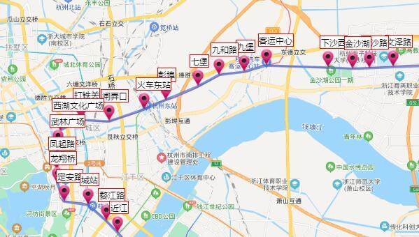 杭州下沙有地铁直接到滨江吗?杭州地铁下沙江滨收费-图3 杭州下沙有地铁直接到滨江吗?杭州地铁下沙江滨收费-图3