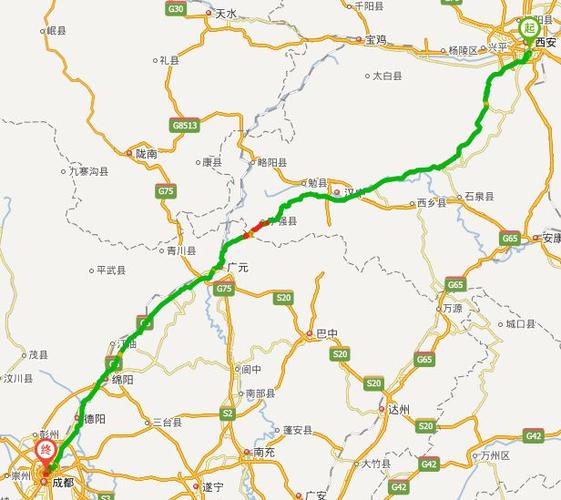 西安至成都路线?西安到德阳高速收费-图3 西安至成都路线?西安到德阳高速收费-图3