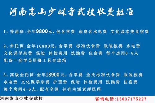 嵩山少林武术职业学院学费?嵩山少林寺收费情况-图2 嵩山少林武术职业学院学费?嵩山少林寺收费情况-图2