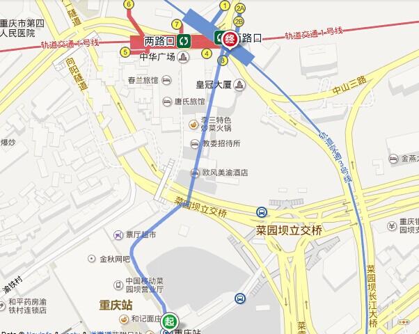 菜园坝到大学城怎样坐公交车？西永收费站附近