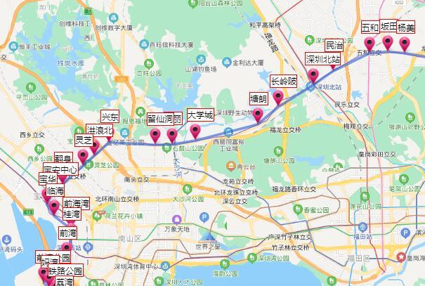 深圳26号线站点公布?深圳长26路怎么收费-图3 深圳26号线站点公布?深圳长26路怎么收费-图3
