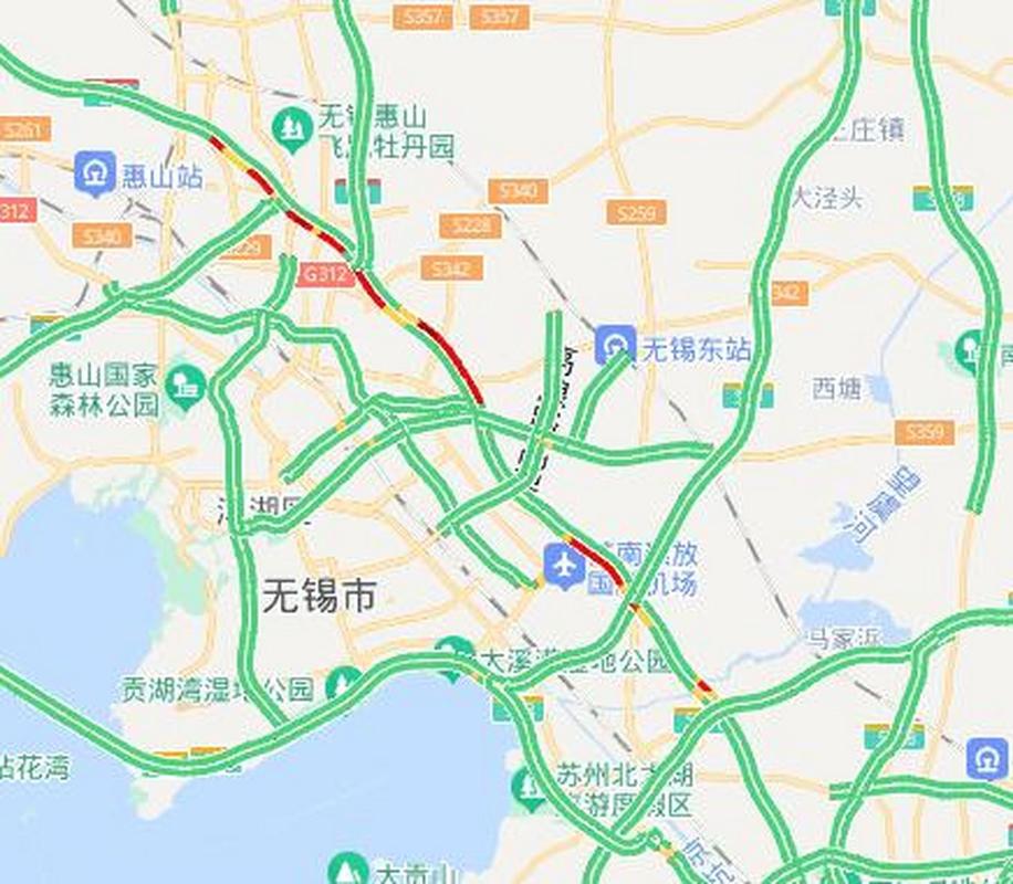 沪宁高速无锡有几个出口?分别什么名称?无锡东收费站在哪个区-图3 沪宁高速无锡有几个出口?分别什么名称?无锡东收费站在哪个区-图3
