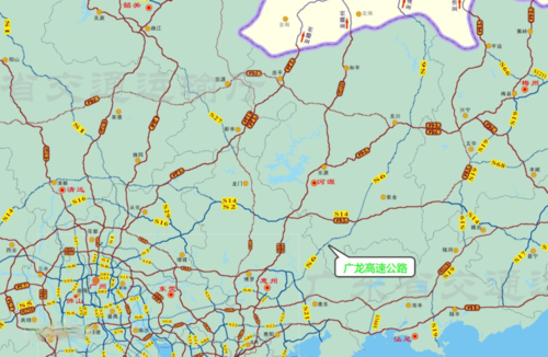广龙高速有哪几个出口?新湾去收费站-图3 广龙高速有哪几个出口?新湾去收费站-图3