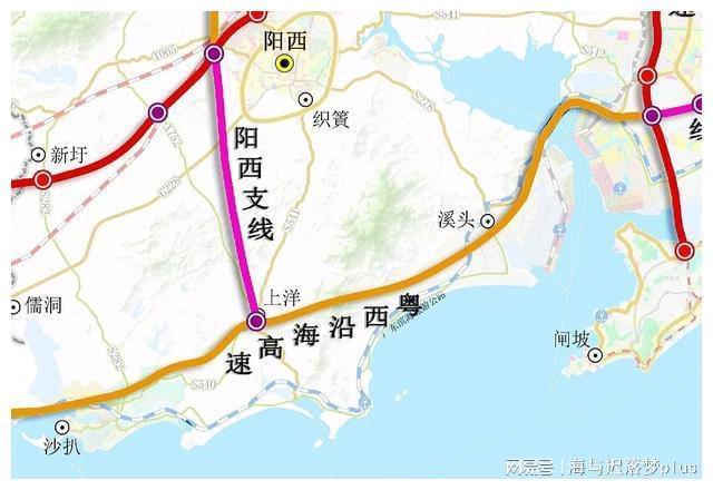 西部沿海高速的线路走向?阳江收费站图-图2 西部沿海高速的线路走向?阳江收费站图-图2