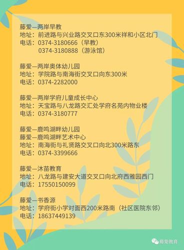 许昌私立小学学费?许昌两岸早教收费-图2 许昌私立小学学费?许昌两岸早教收费-图2