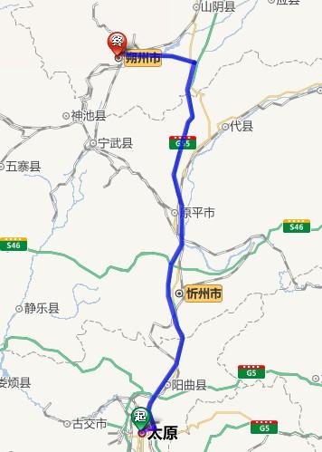 太原到朔州走什么高速？朔州到太原高速中途收费站