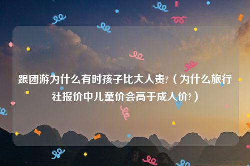 带小孩游玩报团还是自驾优惠?跟团 婴儿 收费-图2 带小孩游玩报团还是自驾优惠?跟团 婴儿 收费-图2