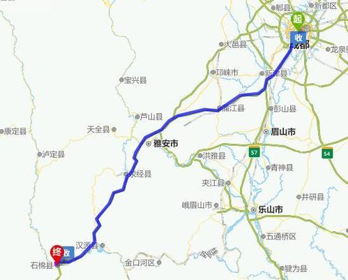 雅安到成都自驾方式?邛崃到名山高速收费-图3 雅安到成都自驾方式?邛崃到名山高速收费-图3