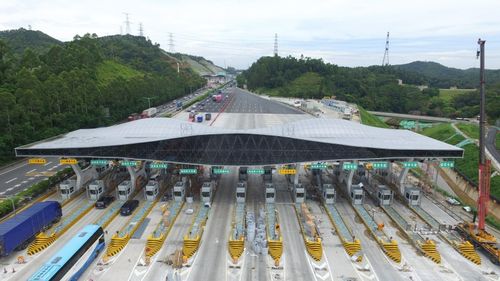 长深高速惠河段扩建后的新增收费站？赣定高速龙岭收费站