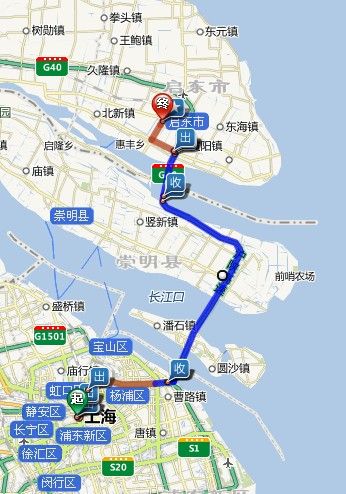 上海到启东的全部过路费是多少？上海 绕城高速 收费口 启东