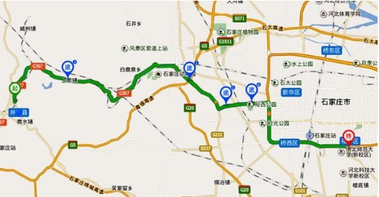 自驾石家庄市区去井陉藏龙山如何走?石家庄石闫收费站-图2 自驾石家庄市区去井陉藏龙山如何走?石家庄石闫收费站-图2