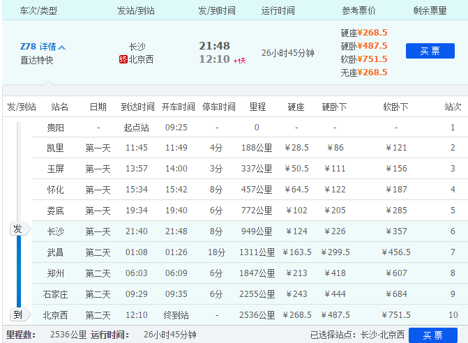 火车中途补卧铺怎么计算票价？中途补卧铺怎么收费-图2
