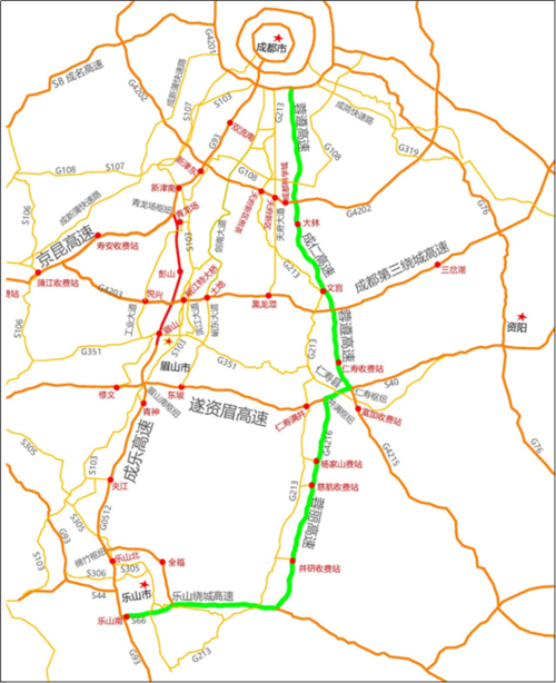 成乐高速眉山至乐山段通车时间?成乐高速公路眉山收费处电话-图2 成乐高速眉山至乐山段通车时间?成乐高速公路眉山收费处电话-图2