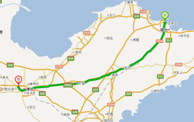 潍坊到烟台莱山机场怎么走?潍坊到烟台高速收费-图2 潍坊到烟台莱山机场怎么走?潍坊到烟台高速收费-图2