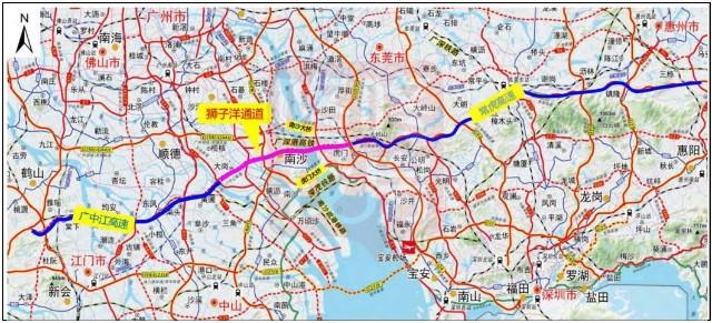 沙田狮子洋通道有哪几个出入口?虎门大桥收费站-图2 沙田狮子洋通道有哪几个出入口?虎门大桥收费站-图2