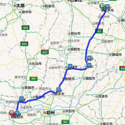 河南河北是以哪条河分界的？河北到河南收费站