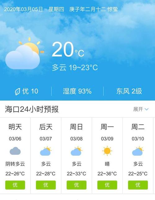 三亚和海口气候特点？海口6月7号天气情况