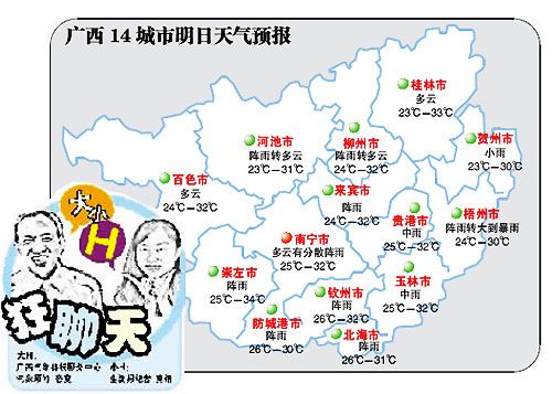 广西14市气温分布?河池天气情况-图3 广西14市气温分布?河池天气情况-图3