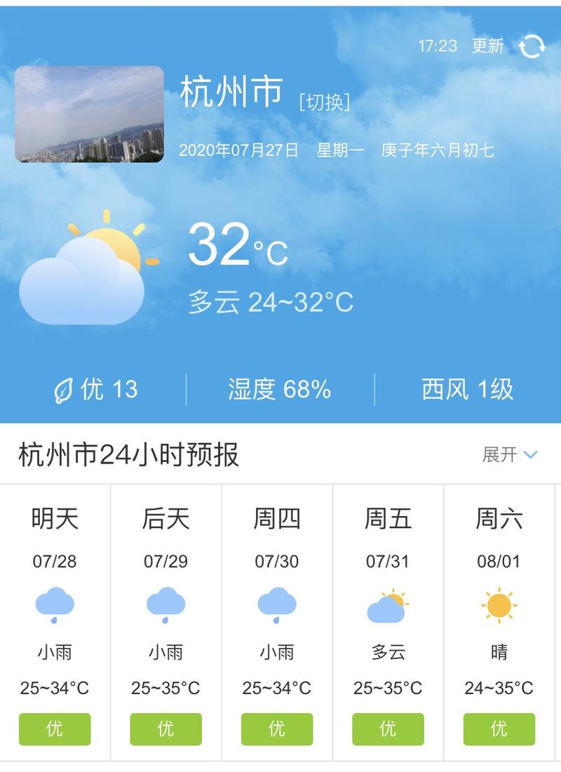 七月的杭州怎么形容?7月份杭州天气情况-图2 七月的杭州怎么形容?7月份杭州天气情况-图2