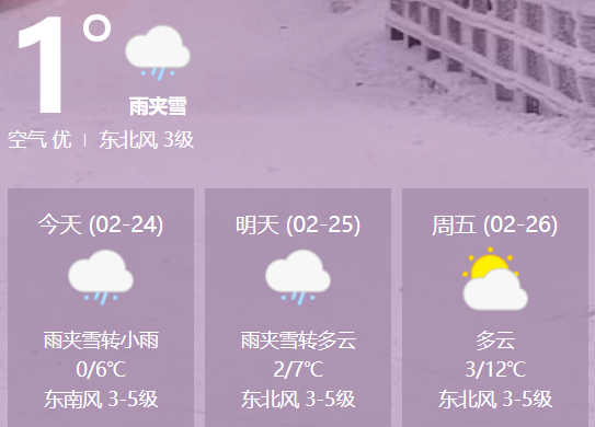 海阳下雪了吗?海阳今天的天气情况-图2 海阳下雪了吗?海阳今天的天气情况-图2