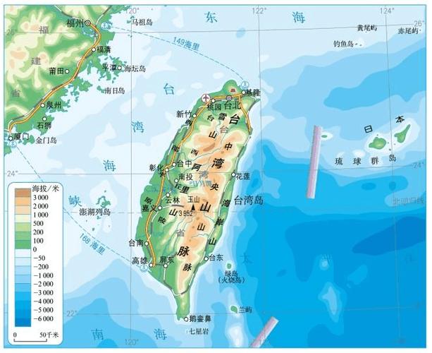 台湾岛的经纬度？4月份的台湾天气情况-图3