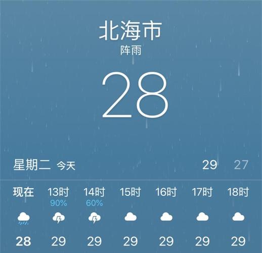 北海市天气预报30天查询准确度多少？北海一年的天气情况