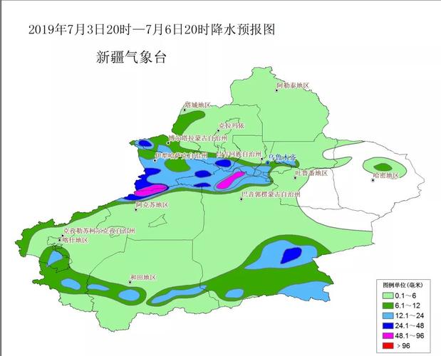新疆的地理位置及气候特点？现在新疆的天气情况