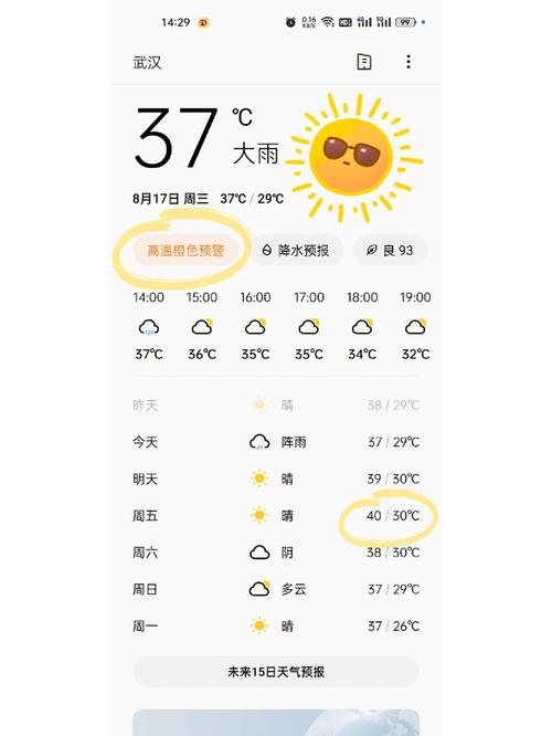 2023武汉进入9月份还热吗?8月 武汉天气情况-图1 2023武汉进入9月份还热吗?8月 武汉天气情况-图1