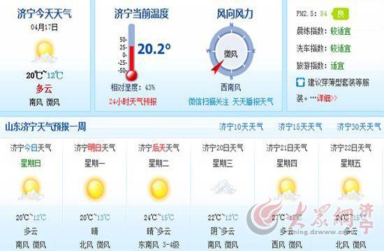 2023年6月份济宁市天气温度?济宁的天气情况-图1 2023年6月份济宁市天气温度?济宁的天气情况-图1