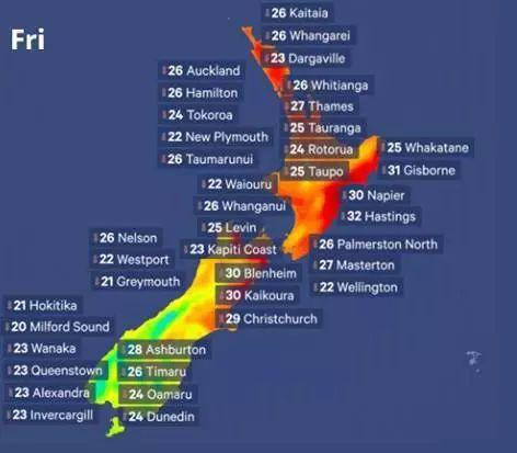 6月份有哪些国家天气冷?6月份新西兰天气情况-图3 6月份有哪些国家天气冷?6月份新西兰天气情况-图3