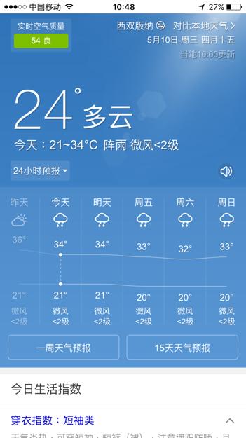 西双版纳一年最热多少度?西双版纳一年天气情况-图3 西双版纳一年最热多少度?西双版纳一年天气情况-图3