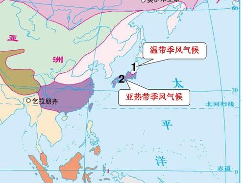 日本季风气候成因?6月日本天气情况-图2 日本季风气候成因?6月日本天气情况-图2