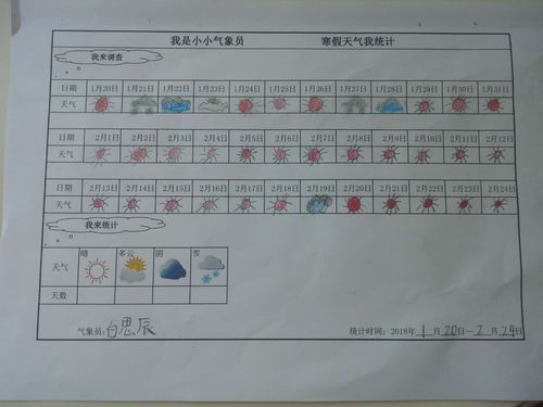 天气统计表用什么方法记录?天气情况记录-图3 天气统计表用什么方法记录?天气情况记录-图3