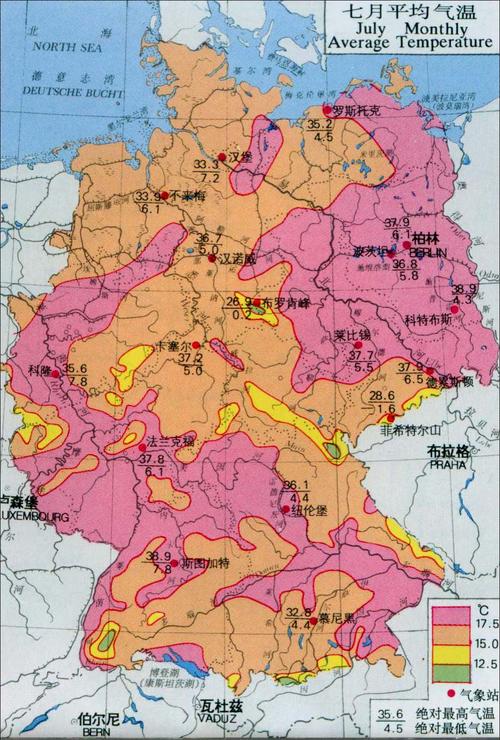 德国6月份气候？德国七月份天气情况
