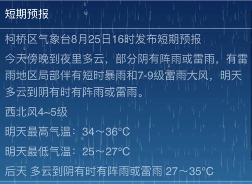 下周绍兴有冷空气吗?明天柯桥天气情况-图3 下周绍兴有冷空气吗?明天柯桥天气情况-图3
