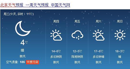 北京几月份最冷?十一月的北京天气情况-图2 北京几月份最冷?十一月的北京天气情况-图2