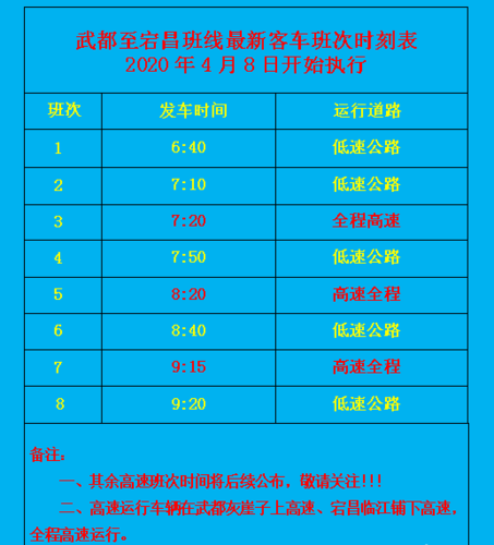 有谁知道岷县到宕昌的汽车一天有几辆最早几点的最迟几点的？宕昌近几天天气情况