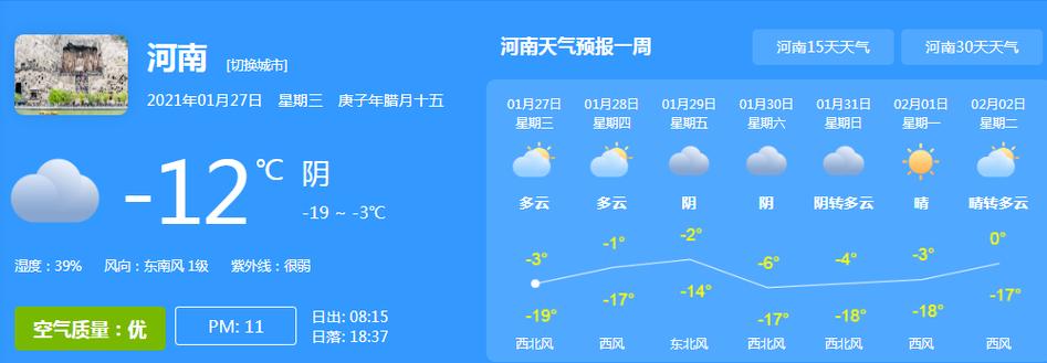 2021年国庆节河南天气如何？河南省国庆节天气情况