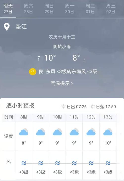 重庆未来一月天气?垫江天气情况-图1 重庆未来一月天气?垫江天气情况-图1