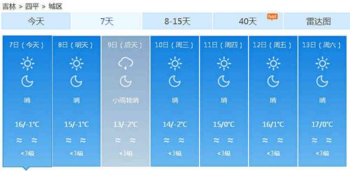 四平冬天有多冷?四平8月天气情况-图3 四平冬天有多冷?四平8月天气情况-图3