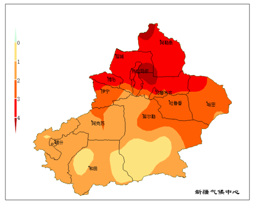 新疆的地理位置及气候特点?十一新疆的天气情况-图3 新疆的地理位置及气候特点?十一新疆的天气情况-图3
