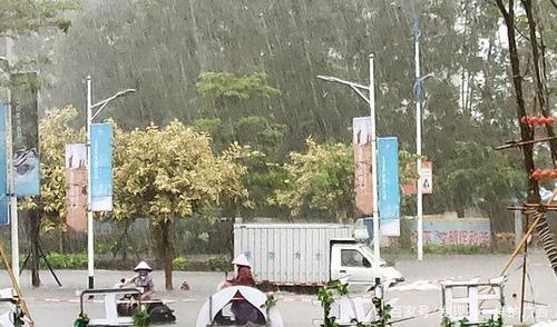 北海下暴雨还能去玩吗？17日北海天气情况