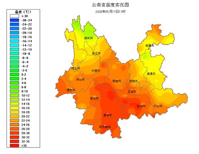 云南一年四季的天气?云南一周的天气情况-图2 云南一年四季的天气?云南一周的天气情况-图2