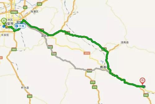 请问金丝峡自驾游路线？商洛 天气情况